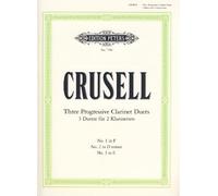 Hal Leonard Clarinet Sheet Music: Three Progressive Duets (F, D Minor, C) - Wood