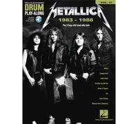 Hal Leonard Drum Play-Along Metallica 1983-1988 Songbook