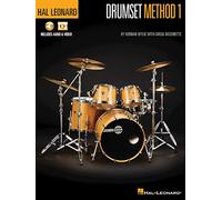 Hal Leonard Drumset Method Book 1 (Includes Online Access Code): Contains Audio & Video