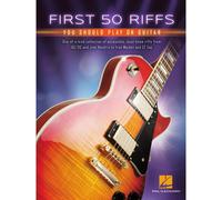 Hal Leonard First 50 Riffs You Should Play on Guitar Songbook