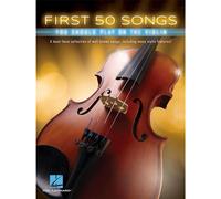 Hal Leonard First 50 Songs violin songbook