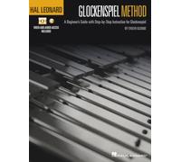 Hal Leonard Glockenspiel Method for Beginners by Evelyn Glennie - Glockenspiel Sheet Music Book with Step by Step Lessons | Music Reading Mallet Technique Original Music Online Audio and Video