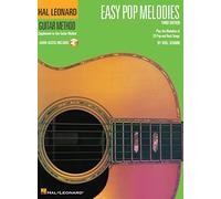 Hal Leonard Guitar Method: Easy Pop Melodies – 20 Pop & Rock Songs – 3rd Ed – Book/Online Audio