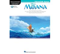Hal Leonard Instrumental Play-Along: Moana - Tenor Saxophone (Book/Online Audio) (Includes Online Access Code)