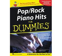 Hal Leonard Pop/Rock Piano Hits For Dummies Piano-Vocal-Guitar Songbook