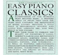 Hal Leonard Publishing Corporation Library Of Easy Piano Classics Book Book Hal Leonard Publishing Corporation Multicolor