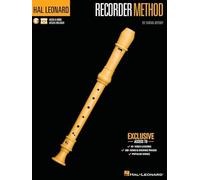 Hal Leonard Recorder Method by Sarah Jeffery - Book with 200+ Audio Demo & Backing Tracks & 40+ Video Lessons Included