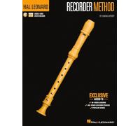 Hal Leonard Recorder Method by Sarah Jeffery - Book with 200+ Audio Demo & Backing Tracks & 40+ Video Lessons Included