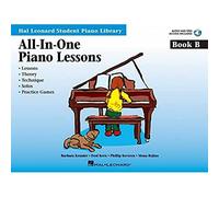 Hal Leonard Student Piano Library All In One Piano Lessons Uk Ed (Includes Online Access Code): Book B