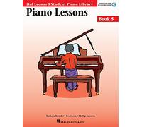 HAL LEONARD STUDENT PIANO LIBRARY PIANO LESSONS BOOK 5 ((Book/Online Audio)) PF (Includes Online Access Code)