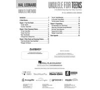 Hal Leonard Ukulele for Teens Method Ukulele Book & Media-Online