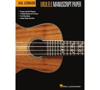 Hal Leonard Ukulele Manuscript Paper Uke: Includes Standard Notation and Tablature