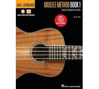 Hal Leonard Ukulele Method Deluxe Beginner Edition. Includes Book, Video and Audio All in One!