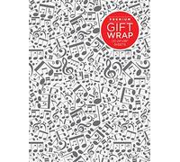Hal Leonard Wrapping Paper - Music Notes Theme