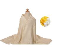 Hala & Kane -Shower Towel Mulberry Silk | Natural Organic Pure Silk | Large Bath Towels, Ultra Absorbant | Bath Towel for Yoga,Hair,Beach,Bath. (3 Layers, 55.1 x 29.5 Inches)