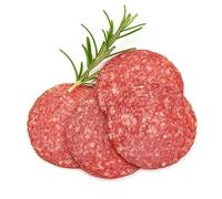 Halal Beef Pepperoni Slices For Pizza, Expertly Crafted German Cured Smoked Sausage, Rich, Smoky Meaty Flavours, Gourmet Pizza Topping And Charcuterie, Pack 1kg