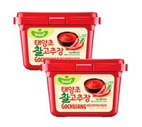 [Halal] Delief Gochujang Korean Hot Red Pepper Paste (Gochujang) 500g (Pack of 2) - Authentic Fermented Chilli Paste, Sweet, Spicy & Savoury Flavour
