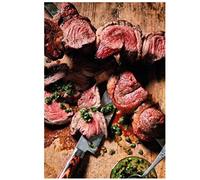 Halal Fresh Australian Wagyu Picanha 1.2kg - Premium Grass-Fed Beef Rump Cap | Marble Score 6-7 | Butcher’s Cut | Tender, Juicy & Rich Flavour | Ideal for Grilling, Roasting & BBQ