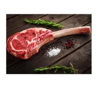 Halal Fresh Wild Atlantic Salt-Aged Tomahawk Steak 1 kg - Premium Halal Beef, Bone-In Ribeye, Hand-Cut & Gourmet Quality