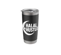 Halal Hustle Arabic Islamic Crescent Stainless Steel Insulated Tumbler
