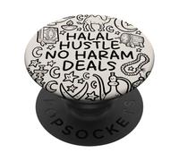 Halal Hustle - No Haram Deals - Ethical Success PopSockets Adhesive PopGrip