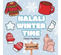 Halali Winter Time: Colouring book for all ages, cute designs for creative ,stress free, fun