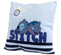 Halantex Disney Lilo & Stitch Alarm Clock Filled Cushion with Cover - Kids Cushion for Bedroom, Living Room & Playroom - Soft & Comfortable Toddlers Pillow with Lilo & Stitch Design