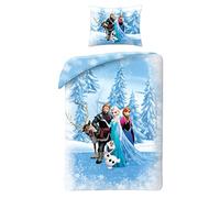 Halantex Frozen Bed Set Cotton Duvet Cover 140 x 200 cm and Pillowcase 70 x 90 cm Original