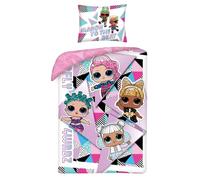 Halantex LOL Surprise LOL-6909BL Bed Linen 140 x 200 cm + 70 x 90 cm 100% Cotton