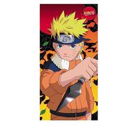 Halantex NARUTO UZUMAKI - Beach Towel Beach Bath Towel - 100% cotton - Size 70x140 cm - POK-491T