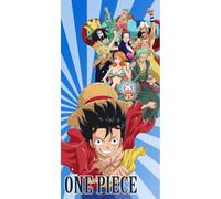 Halantex One Piece - Suurma - Luffy Roronoa Usopp Nami - Beach Bath Beach Towel - 100% Cotton - Size 70 x 140 cm - Multi-Coloured OP-2642T