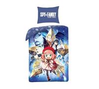 Halantex Starlight Anya Bed Set - Duvet Cover 140 x 200 cm with Pillowcase 70 x 90 cm - 100% Polyester Multi-Coloured
