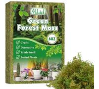 Halatool 170g Premium Sphagnum Moss for Plants - Ideal Orchid Potting Mix, Moisture-Retaining Moss for Indoor/Outdoor Potted Plants, Natural Forest Moss Soil Cover