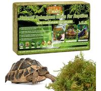 Halatool 500g Natural Sphagnum Moss for Reptiles,Terrariums Humidity Moss for Reptiles & Amphibians Including Snakes, Gecko, Turtles, Frogs, Leopard