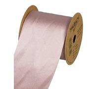 Halbach Seidenbänder Gift Ribbon, 70 mm Polyester, Dark Pink, Wedding, Versatile (Weddings, Special Events), Classic, Modern