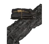 Halbach Seidenbänder Table Runner Width 70 cm Length 300 cm Washable Table Runner for Weddings, Birthdays or Table Decoration, Slim Cotton Look Tablecloth, Colour: Dark Grey