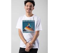 Halcyon Hope - Down Down Down White - T-Shirt - white - M - 100% Cotton M