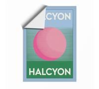 Halcyon Minimalist Unframed Wall Art Print A1 (84.1×59.4cm), Wall Decor for Living Room, Bedroom, Office & Home, Art Gift