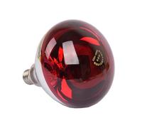 HalcyonFit 220V Poultry Heat Lamp Bulb - Efficient Infrared Ray Thermal Preservation for Reptiles, Botany, Amphibians, Pets, and Livestock (Red-a, 275W)
