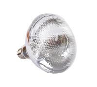 HalcyonFit 220V Poultry Heat Lamp Bulb - Efficient Infrared Ray Thermal Preservation for Reptiles, Botany, Amphibians, Pets, and Livestock (White-b, 275W)