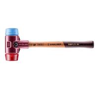 Halder 3016050 "Simplex Soft-Face TPE-Soft/Plastic" Mallet, Multi-Colour, 50 mm