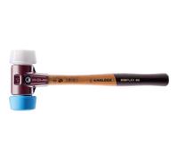 Halder 3017.051 50:40 Mallet w/Oversized Soft Blue Rubber & Superplastic Face Inserts,