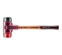 Halder 3026050 50 mm 3026 Rubber/Plastic "Simlpex" EH Soft-Face Mallet - Multi-Colour
