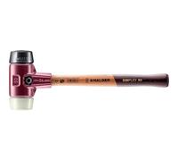 Halder 3028050 50 mm EH Rubber/Nylon 3028"Simlpex" Soft-Face Mallet - Multi-Colour