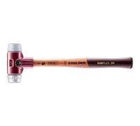 Halder 3039030 "Simplex Soft-Face TPE-Mid/Soft" Metal Mallet, Multi-Colour, 30 mm