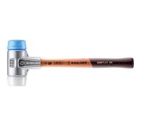 Halder Mallet Simplex 3117050 – TPE-Soft Face, Aluminium Housing, White Inserts, 50 mm