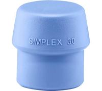 Halder 3201.030 SIMPLEX Replacement Head, Soft, 23g, TPE, Blue