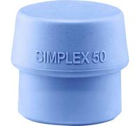 Halder 3201050 50 mm Soft-Face TPE EH 3201"Simlpex" Mallet Head - Multi-Colour