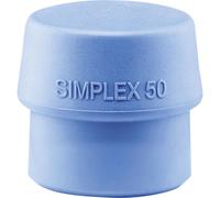Halder 3202.080 SIMPLEX Replacement Head Semihard, 430g, Medium-hard