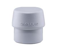 Halder 3203040 Impact Head for TPE-Mid Soft-Face Mallet, Multi-Colour, 40 mm